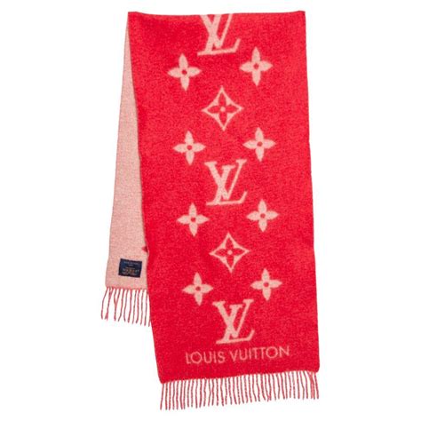 louis vuitton cashmere scarf red|louis vuitton scarf buy online.